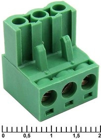 XY2500F-A-03P (2EDGK-03P) 5MM, Клеммник разрывной SZC