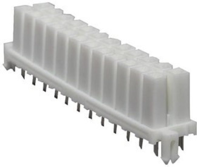 15-24-7241, Headers & Wire Housings RECPT VER HDR 24P DUAL ROW 15-24-7241, Headers & Wire Housings RECPT VER HDR 24P DUAL ROW