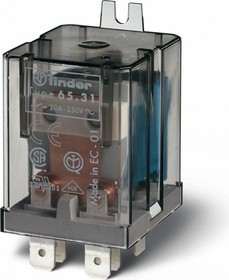 Силовое реле 1но + 1нз 20а, 230в Ac, подключение через fAston, фланц монт., 653182300000 Силовое реле 1но + 1нз 20а, 230в Ac, подключение через fAston, фланц монт., 653182300000