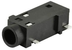 SJ2-3583A-SMT-TR, Phone Connectors 3.5mm Audio Jack SMT 3 conductor 0 switc