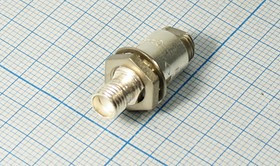Высокочастотный разъём СР50-723ФВ, приборный/кабель, М6, [розетка]; №19 СР50-723ФВ\приб/ каб\М6\[розетка]
