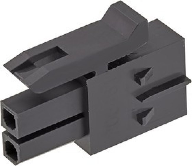 206461-0400, Housing, Receptacle, Poles - 4, Rows - 2 206461-0400, Housing, Receptacle, Poles - 4, Rows - 2