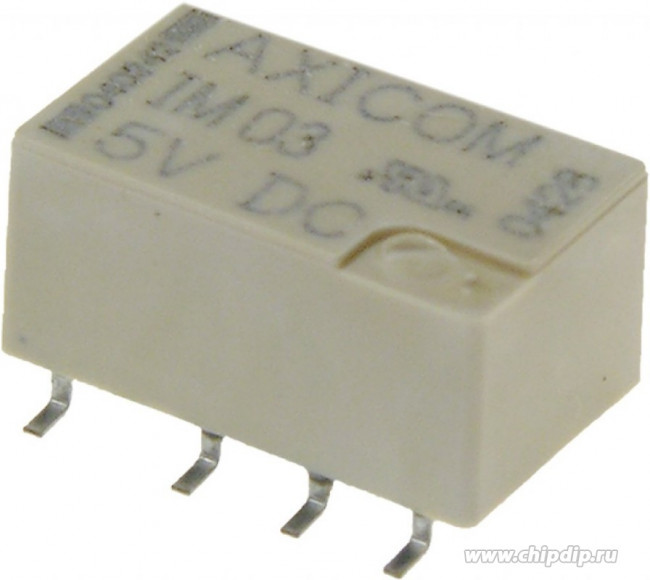 1462038-2, Signal Relay 5VDC 2A DPDT(10x7.48x5.65)mm SMD Medical