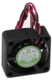 OD2510-05MB, DC Fans DC Fan, 25x25x10mm, 5VDC, 2.2CFM, 0.12A, 24dBA, 10000RPM, Ball, 2xWire 28AWG