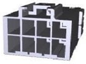 1971600-1, Heavy Duty Power Connectors POWER DBL LOCK CAP HSG 8P(GWT)