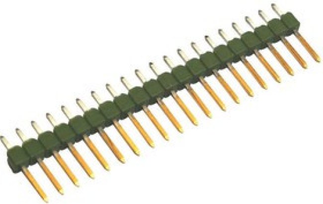 826629-7, Pin Header, Плата - к - плате, 2.54 мм, 1 ряд(-ов), 7 контакт(-ов), Сквозное Отверстие