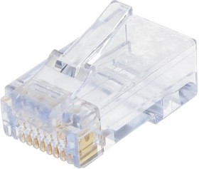 32-6198UL, Modular Connectors / Ethernet Connectors RJ45 8P8C Cat6 Rnd Sol/Str w/Load Bar 32-6198UL, Modular Connectors / Ethernet Connectors RJ45 8P8C Cat6 Rnd Sol/Str w/Load Bar