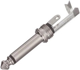 NYS224C-5, Phone Connectors 1/4" MONO LONG HANDL GRN CC RNG REAN