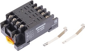 PYF-045BE, Колодка с винтовыми клеммами для реле REP-40x