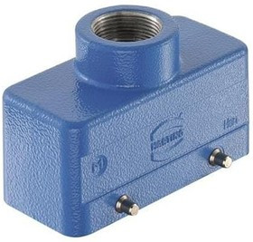 19365161422, Heavy Duty Power Connectors 16B EX Hood Top DBL Low Construction M32