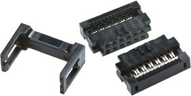 89361-712SLF, Amphenol FCI 12-Way IDC Connector Socket for Cable Mount, 2-Row