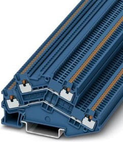 3214660, DIN Rail Terminal Blocks PTTBS 1,5/S BU