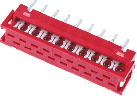 8-215570-8, 18-Way IDC Connector Plug for Cable Mount, 2-Row