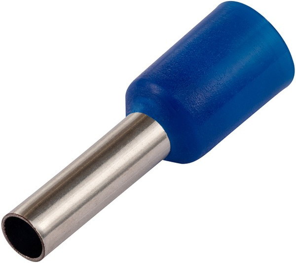 Наконечник-гильза Е2508, 2.5мм2, с изолированным фланцем, 25 шт./уп. 26687 7