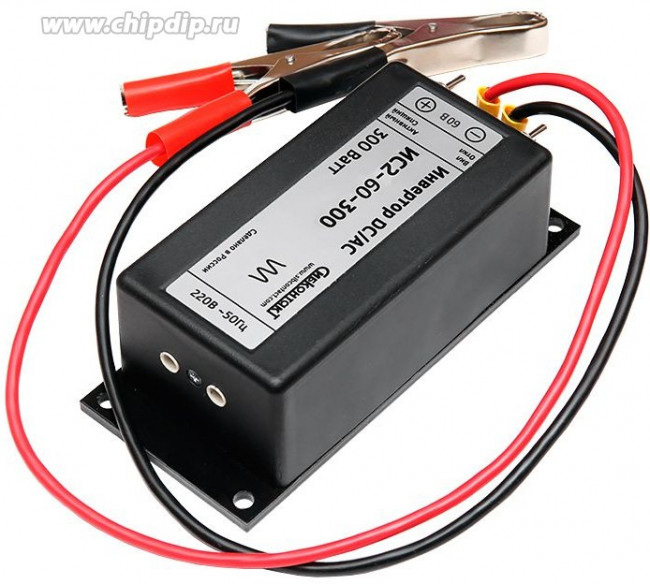 Инвертор ИС2-60-300 преобразователь напряжения DC/AC 60/220В 300Вт Инвертор ИС2-60-300 преобразователь напряжения DC/AC 60/220В 300Вт