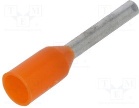 BM00501, Наконечник: втулка, изолированный, медь, Изоляция: полипропилен