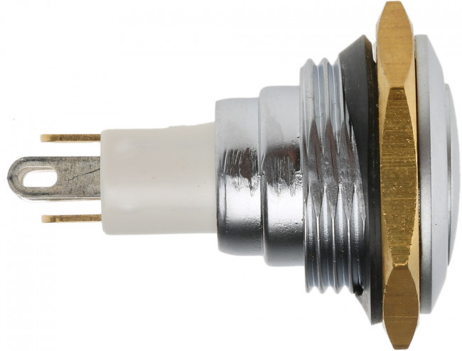 57-112G, Pushbutton Switches MINI VANDAL RESIST- ANT SEALED GRN LIGHT