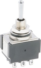 MTE306E, Переключатель: тумблер; Пол: 3; 3PDT; ON-OFF-ON; 6A/125ВAC; 6A/6ВDC