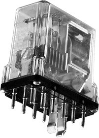 219BBXPLM-120VAC, RELAY, DPDT-NO, 240VAC, 28VDC, 10A