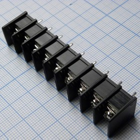 DG25C-B-09P-13-00A(H), Барьерный клеммный блок на 9 контактов. Серия DG25C-B