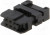 T826106A201CEU, Вилка, IDC, "мама", PIN: 6, с зажимом шлейфа, IDC, на шлейф, 1мм