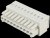 Socket header, 10 pole, pitch 3.5 mm, angled, light gray, 734-110 Socket header, 10 pole, pitch 3.5 mm, angled, light gray, 734-110