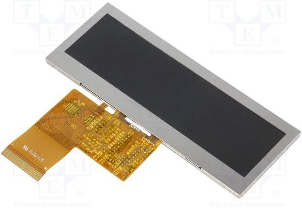 DEM 480128A VMH-PW-N, Дисплей TFT, 3,9", 480x128, Подсвет LED, Разм 105,5x40,64x2,95мм DEM 480128A VMH-PW-N, Дисплей TFT, 3,9", 480x128, Подсвет LED, Разм 105,5x40,64x2,95мм