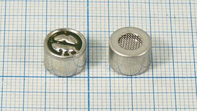 Микрофон с защитой мембраны электретный всенаправленный размерами 10x7мм; № 4255 микэ 10,0x 7,0\O\2C