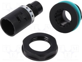 THB.381.N3A, Разъем: питания AC, зажим под винт, "папа", TH381, 0,25-1мм2, 400В