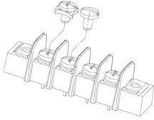 38720-7408, Barrier Terminal Blocks SR BTS PC 8 ASY