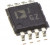 AD628ARMZ, Differential Amplifiers High Common-Mode Voltage, Programmable Gain Difference Amplifier