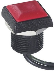IRC3F462, Push Button Switch, Momentary, Panel Mount, 14.8mm Cutout, SPST, 250V ac, IP67