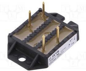 VBO54-16NO7, Однофазный выпрямительный мост; Urmax: 1,6кВ; If: 55А; Ifsm: 300А