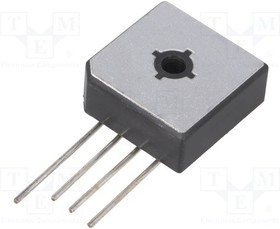 BR2510L, Диодный мост: однофазный, Urmax: 1кВ, If: 25А, Ifsm: 400А, BR-25L