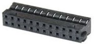 151192-0008, Headers &amp; Wire Housings MGrid WTB Crimp Rcpt Hsg LCP Blk 8Ckt
