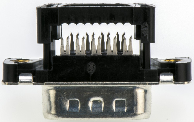 1658608-4, Conn D-Subminiature M 9 POS 1.38mm IDT RA Cable Mount 9 Terminal 1 Port Tube 1658608-4, Conn D-Subminiature M 9 POS 1.38mm IDT RA Cable Mount 9 Terminal 1 Port Tube