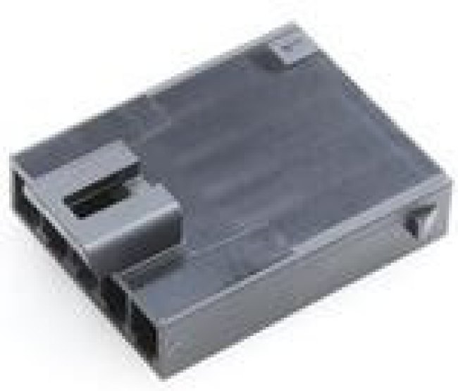 2025693006, Conn Housing PL 6Power POS 3.5mm Crimp ST Cable Mount Black Ultra-Fit Bag