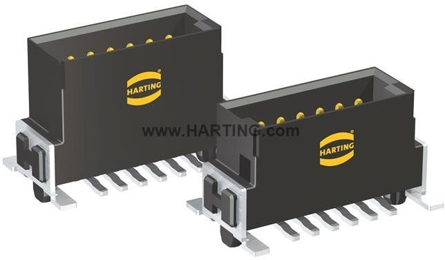 15110122601000, Board to Board &amp; Mezzanine Connectors har-flex straight male 1.75mm, 12pin, PL1