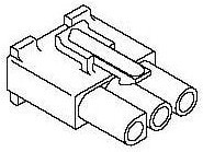 19-09-1049, Pin &amp; Socket Connectors 4 POS PWR CONNECTOR