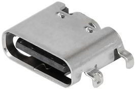 216990-0002, USB Connector, USB-C 2.0 Receptacle, Right Angle, 16 Poles 216990-0002, USB Connector, USB-C 2.0 Receptacle, Right Angle, 16 Poles