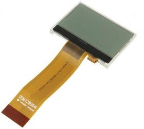 DEM 128064ISBH-PW-N, Дисплей: LCD, графический, 128x64, STN Negative, 55,2x39,8x5мм