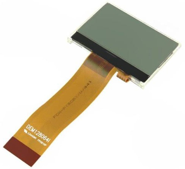 DEM 128064ISBH-PW-N, Дисплей: LCD, графический, 128x64, STN Negative, 55,2x39,8x5мм
