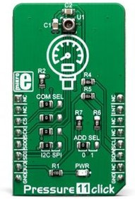 MIKROE-3411, Pressure 11 Click Pressure Sensor for LPS33HW