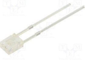 OSR5PA7BC1F, LED; rectangular; 2x3.2x4.15mm; red; 120?180mcd; 120°; Front: flat OSR5PA7BC1F, LED; rectangular; 2x3.2x4.15mm; red; 120?180mcd; 120°; Front: flat