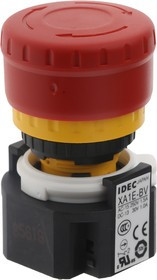XA1E-BV313-R, Emergency Stop Switches / E-Stop Switches 16mm Emergency-Stop
