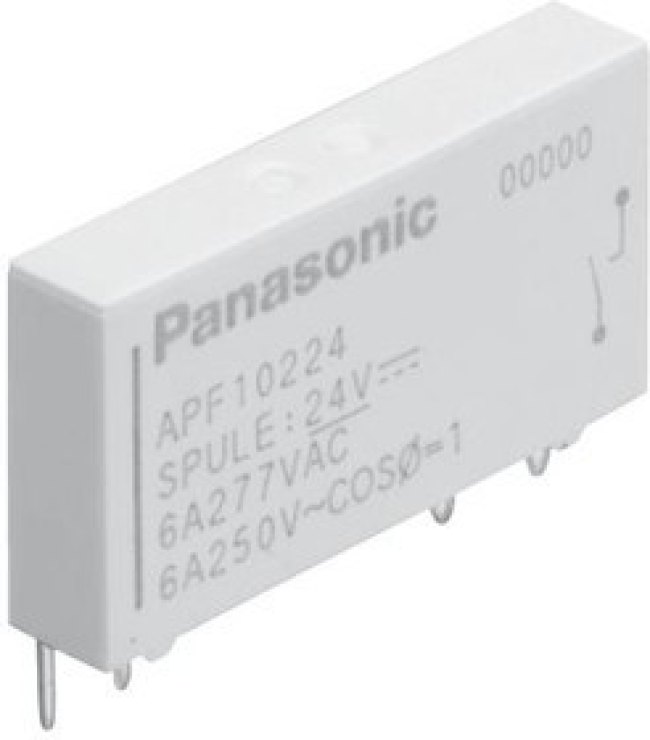APF10212, Реле: электромагнитное, SPST-NO, Uобмотки: 12ВDC, 6A/250ВAC, PCB APF10212, Реле: электромагнитное, SPST-NO, Uобмотки: 12ВDC, 6A/250ВAC, PCB