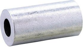 3464, Spacer, Round, Aluminium, 6.35 mm x 6.35 mm