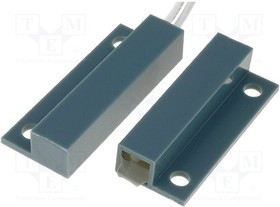 CKS-52, Геркон, Дальность: 23мм, 33,7x13,4x6,9мм, Контакты: SPST-NO, 250мА