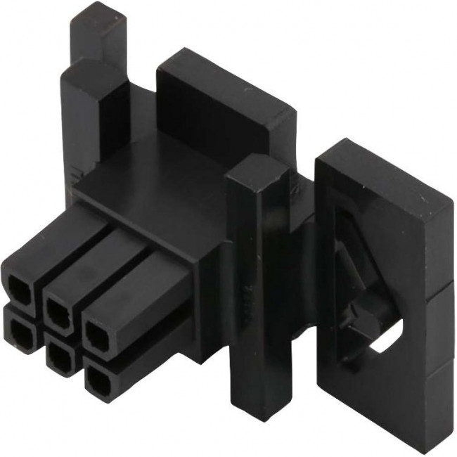 44133-0600, Micro-Fit BMI Female Connector Housing, 3mm Pitch, 6 Way, 2 Row