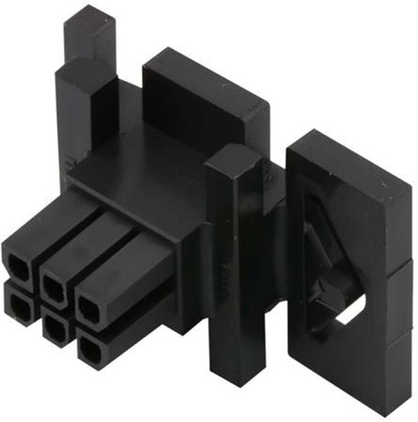 44133-0600, Micro-Fit BMI Female Connector Housing, 3mm Pitch, 6 Way, 2 Row